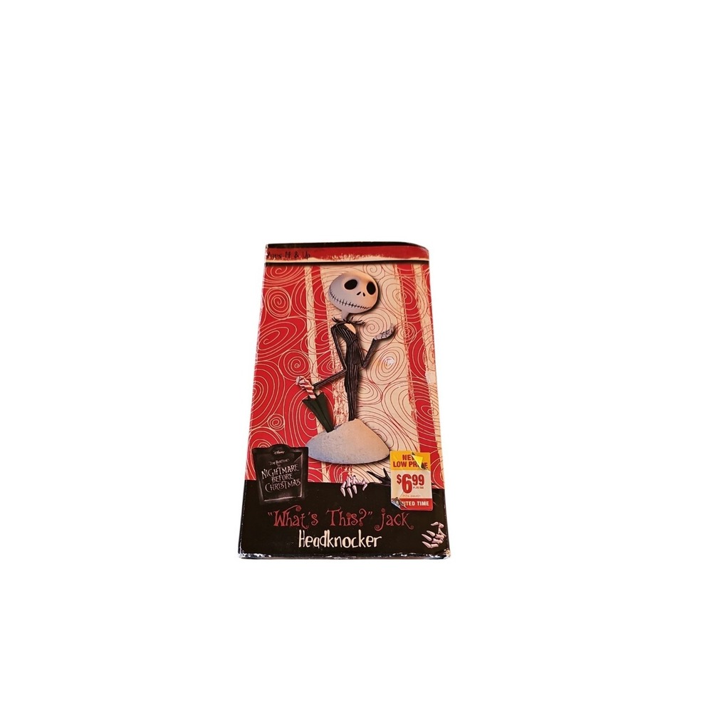 NECA Nightmare Before Christmas What's This? Jack Headknocker Disney Figurine